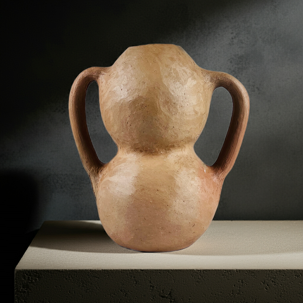 Abrazo de Barro – Handmade Oaxacan Clay Vase