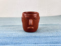 San Marcos Red Viejo Clay Cup – Handmade in Oaxaca