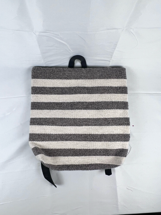 Sierra Stripes Wool Backpack – Handwoven Oaxacan Bag