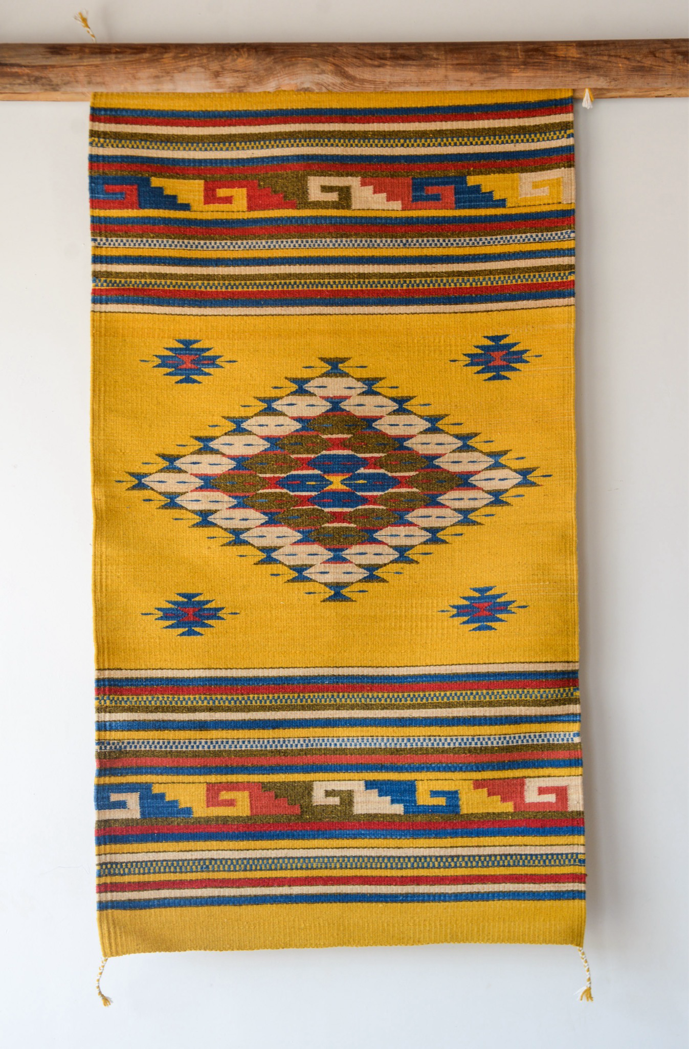 Spirit Journey – Handwoven Zapotec Wool Rug from Oaxaca | Huaje Art
