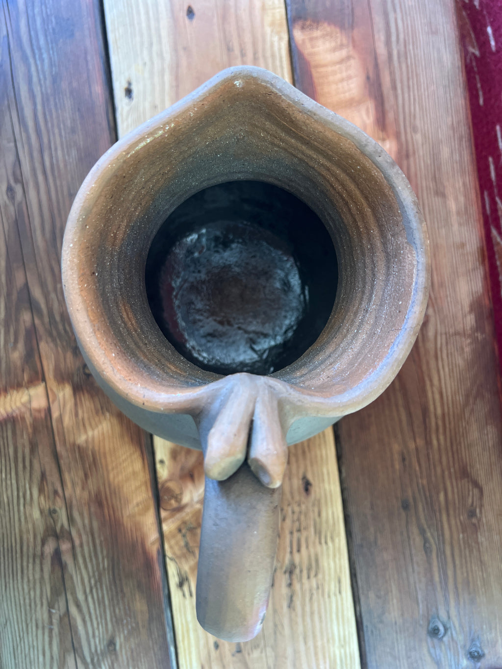 Barro Quemado Pitcher – Handmade Burnt Clay from Atzompa