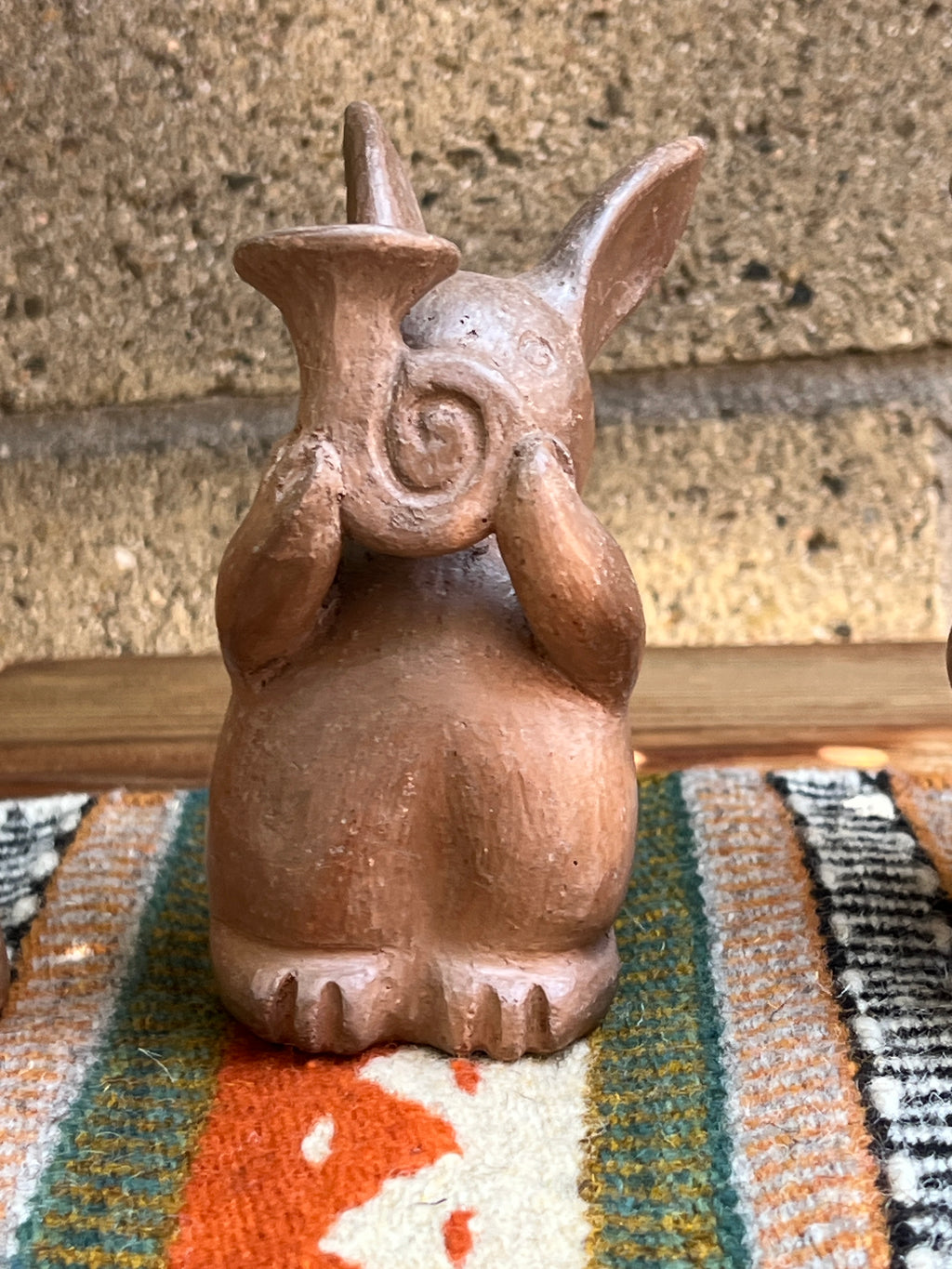 El Quinteto Mixe | Handcrafted Clay Rabbit Musicians Set