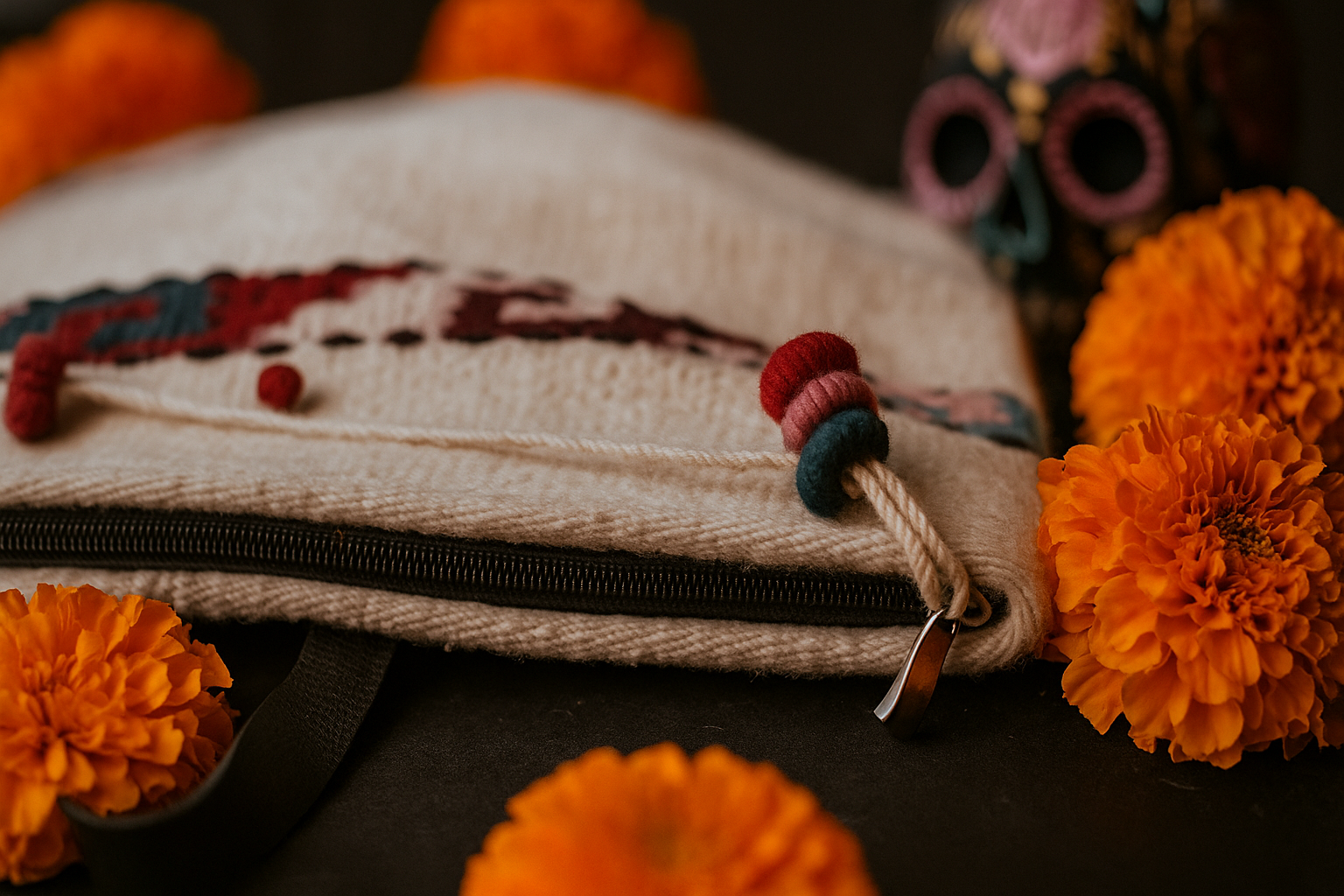 Sierra Greca Wool Backpack – Handwoven Zapotec Bag from Oaxaca