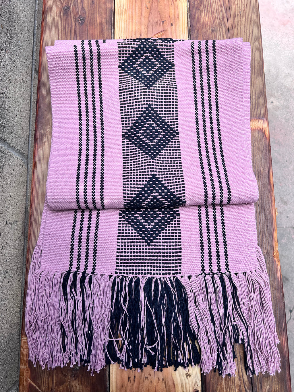 Rosa Tierra — Heritage Cotton Table Runner