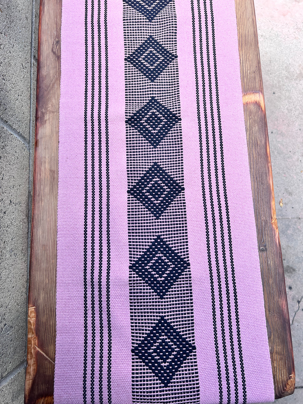 Rosa Tierra — Heritage Cotton Table Runner